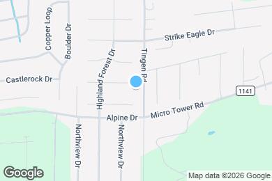 Map image of the property - 110 Dover Ct E