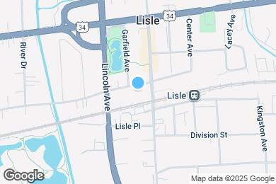 Map image of the property - 1111 Burlington Ave