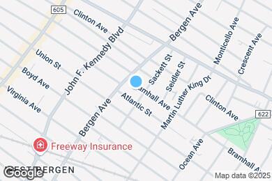 Map image of the property - 621 Bramhall Ave