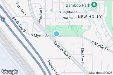 Map image of the property - 2845 S Myrtle St