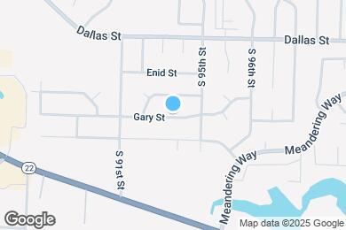Map image of the property - 9309 Gary St