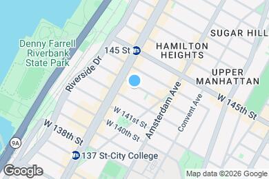 Map image of the property - 524 W 143rd St
