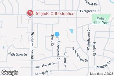 Map image of the property - 2941 Ridgewood Dr