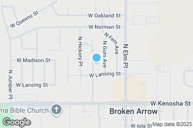 Map image of the property - 1113 N Hickory Ave