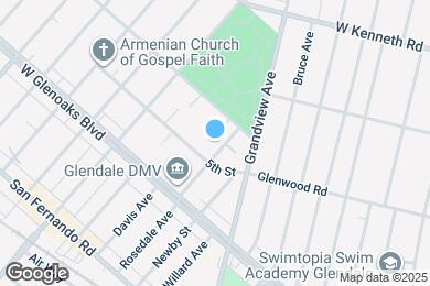 Map image of the property - 1157 Rosedale Ave