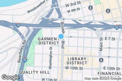 Map image of the property - 706 Broadway Blvd