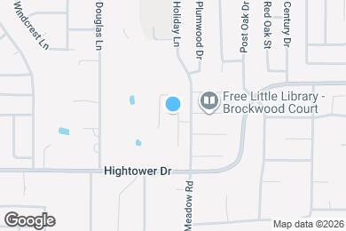 Map image of the property - 7033 Ridge Crest Dr