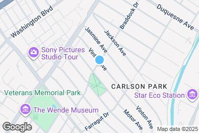 Map image of the property - 4209 Vinton Ave