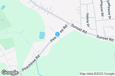 Map image of the property - 1630 Peachtree Road