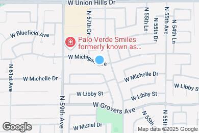 Map image of the property - 5719 W Michigan Ave