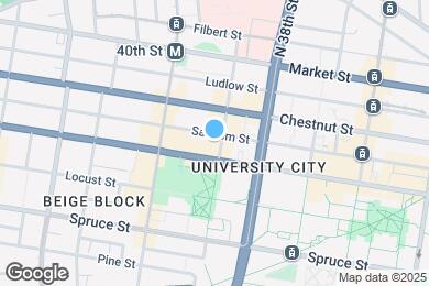 Map image of the property - University City Associates