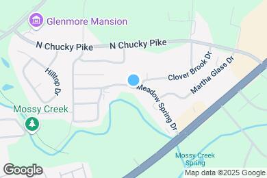 Map image of the property - 1607 Meadow Spring Dr