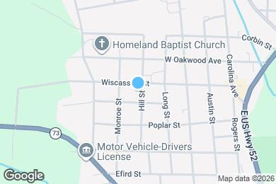 Map image of the property - 815 Hill St