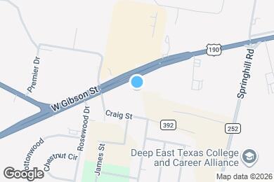 Map image of the property - 801 W Gibson St