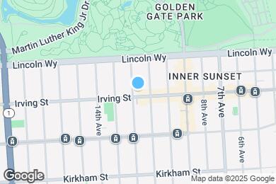 Map image of the property - 1042 Irving St