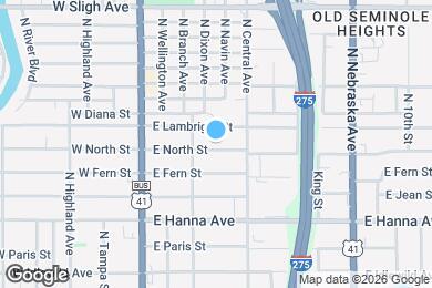 Map image of the property - 402 E North St