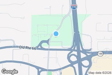 Map image of the property - 12800 Corporate Hill Dr