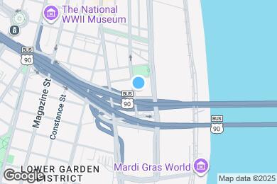 Map image of the property - 1148 S Peters St