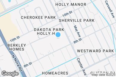 Map image of the property - 840 Center Ave