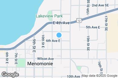 Map image of the property - 1121 6th Ave E