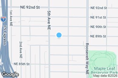 Map image of the property - 527 NE 89th St