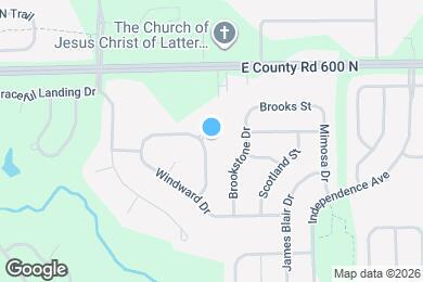 Map image of the property - 5843 Amber Ln