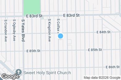 Map image of the property - 8423 S Colfax Ave