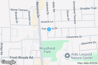 Map image of the property - 5604 Bjelde Ln