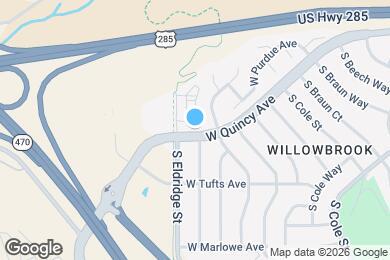 Map image of the property - 4286 S Eldridge St