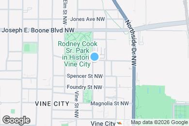 Map image of the property - 235 Walnut St NW