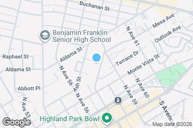 Map image of the property - 374 N Ave 57