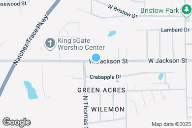 Map image of the property - 1843 W Jackson St