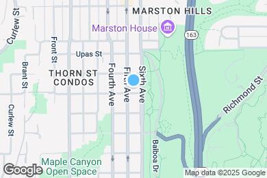 Map image of the property - 3211 5th Ave