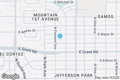 Map image of the property - 1150 E Winnie Pl