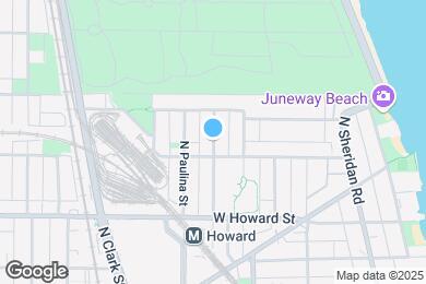 Map image of the property - 7728 N Marshfield Ave