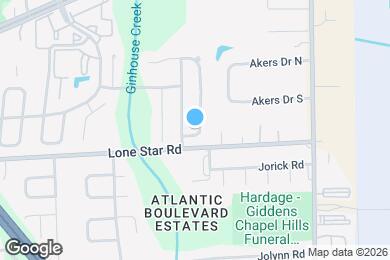 Map image of the property - 10439 Brookwood Bluff Rd S