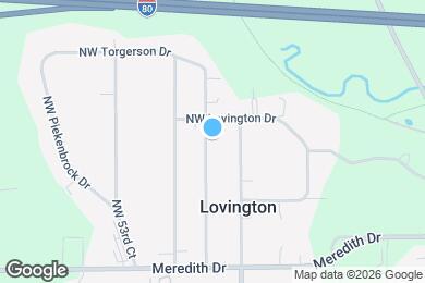 Map image of the property - 4821 NW 51st St