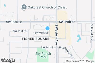 Map image of the property - 909 SW 91st St