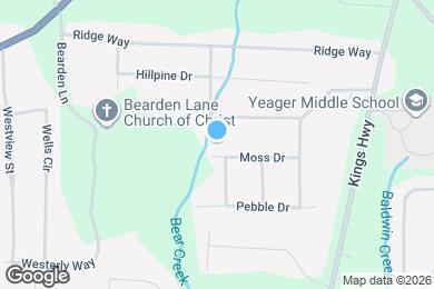 Map image of the property - 6207 Moss Dr