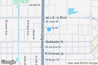Map image of the property - 1015 W Sumner St
