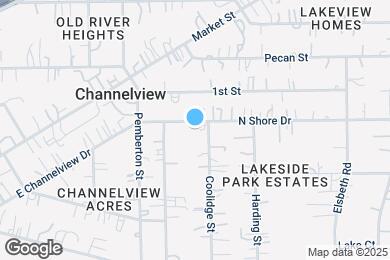 Map image of the property - 16224 N Shore Dr