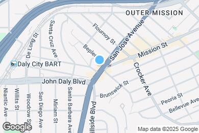 Map image of the property - 6282 Mission St