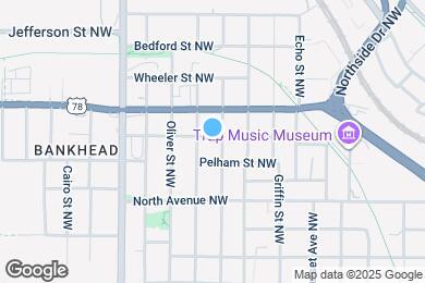 Map image of the property - 810 Fox St NW