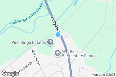 Map image of the property - Pine Ridge Estates