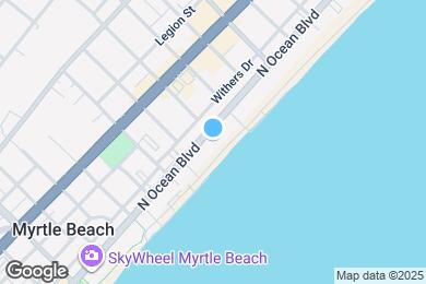 Map image of the property - 1708 N Ocean Blvd