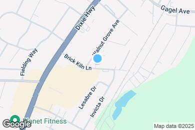 Map image of the property - 1623 Brick Kiln Ln
