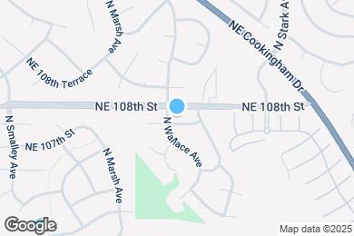 Map image of the property - 8506 NE 107th Terrace