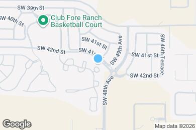 Map image of the property - 4168 SW 43rd Cir