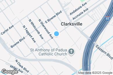 Map image of the property - 108 E Brooks Ave