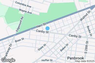 Map image of the property - 2398 Canby St
